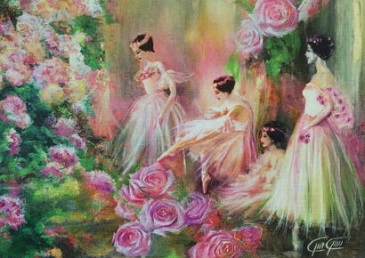 Colorful Creations - a Paint Artowrk by Nastaran  Ghanbari